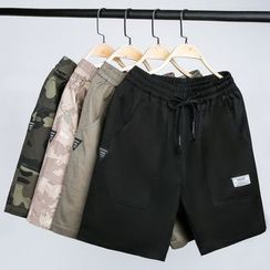 Andrei - Letter Tag Shorts Andrei - Letter Tag Shorts