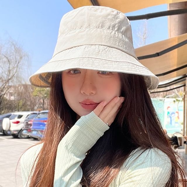 4-4 STUDIO-Plain Bucket Hat