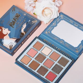 Rude Cosmetics - The Roaring 20's 12 Color Eyeshadow Palette - Chanteuse