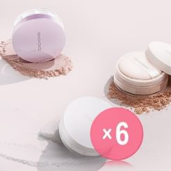 UODO - Matte Long-Lasting Loose Powder  For Oily Skin - 3 Shades (x6) (Bulk Box)