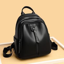 Mayanne - Faux Leather Backpack