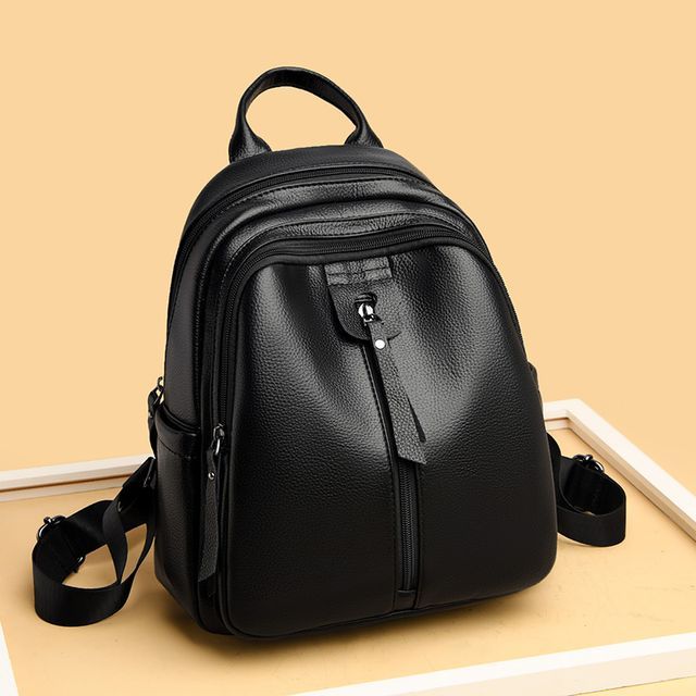 Mayanne - Faux Leather Backpack | YesStyle