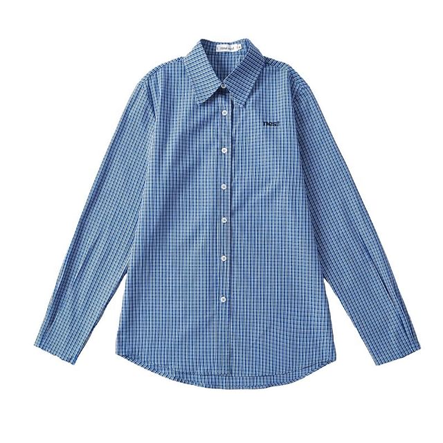 Hollahop-Long-Sleeve Plaid Shirt