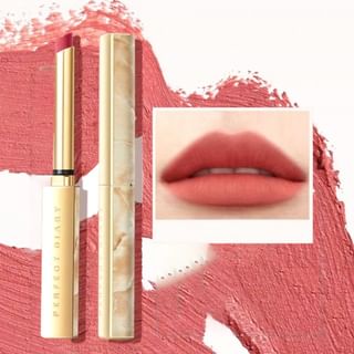 PERFECT DIARY - Gemstone Velvet Slim Lipstick - 3 Colors