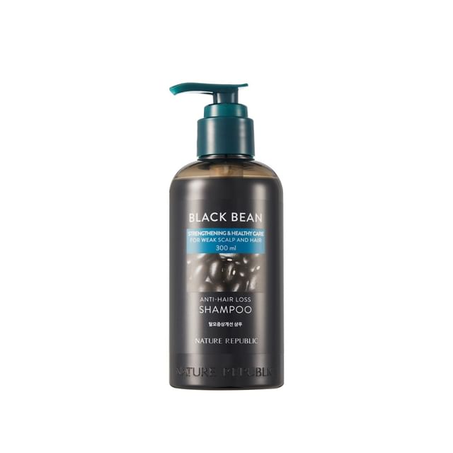 Falde tilbage Labe rolige NATURE REPUBLIC Black Bean Anti Hair Loss Shampoo 300ml | YesStyle