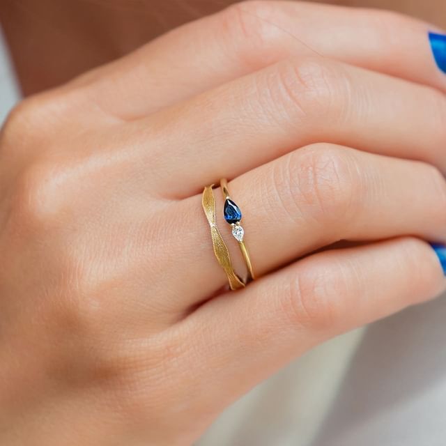 Phoenoa-Rhinestone S925 Sterling Silver Ring