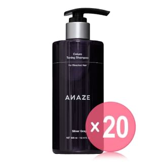 ANAZE - Colure Silver Gray Toning Shampoo T01 (x20) (Bulk Box)