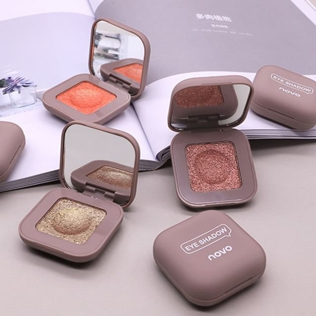 NOVO-Fingertip Glitter Eyeshadow - Fard à paupières paillettes application au doigt - 12 couleurs