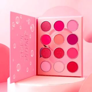 DE'LANCI - 12 Colors Pink Peach Eyeshadow Palette