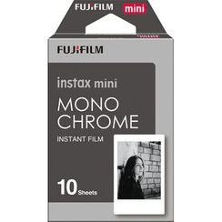 Fujifilm - Fujifilm Instax Mini Film (Monochrome) (10 Sheets per Pack)