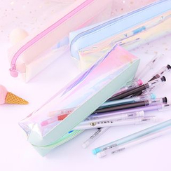 Eranso - Iridescent Transparent Pencil Bag Eranso - Iridescent Transparent Pencil Bag