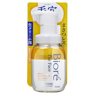 Kao - Biore The Face Foam Facial Cleanser Smooth Clear
