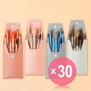 xixi - Makeup Brush Set  - 4 Colors (x30) (Bulk Box)