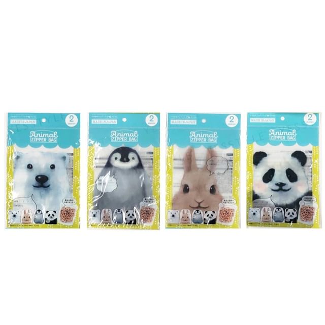 DAISO Animal Zipper Bag YesStyle