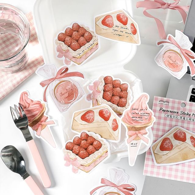 Milena - Dessert Sticky Note (Various Designs) | YesStyle