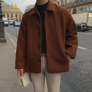 DragonRoad - Single-Breasted Jacket | YesStyle