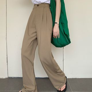 Zepto - Wide Leg Dress Pants | YesStyle