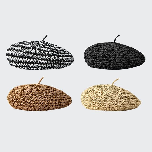 Raconteur-Straw Beret Hat