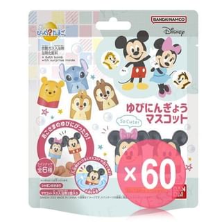 Bandai - Disney Mickey Mouse & Friends Yubiningyo Bath Ball (x60) (Bulk Box)
