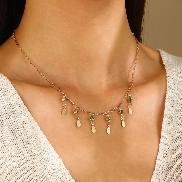 Seirios-Rhinestone Necklace