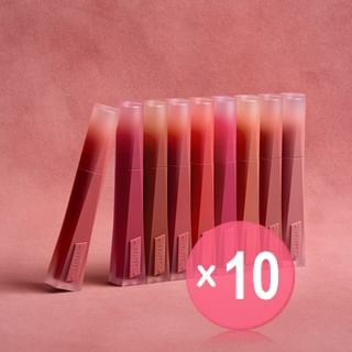 3CE - Velvet Lip Tint Plush - 19 Colors (x10) (Bulk Box)
