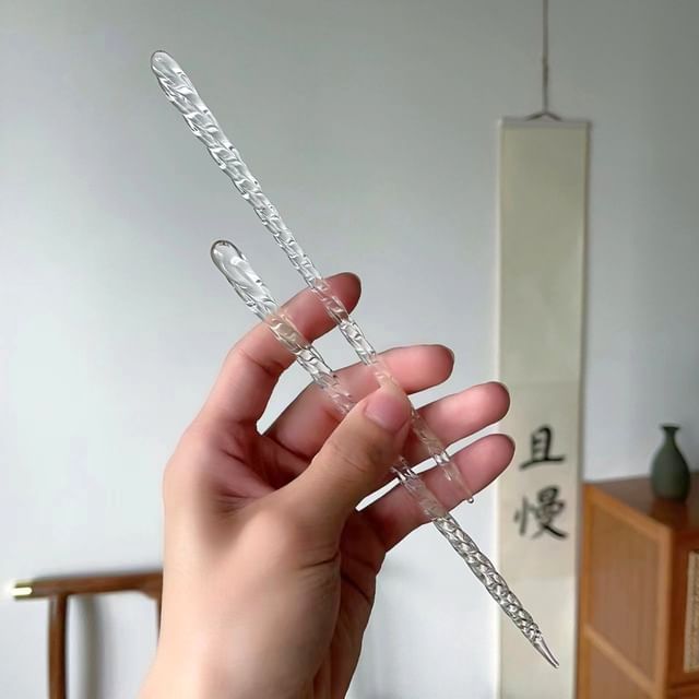Miumi-Glass Hair Stick