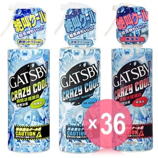 Mandom - Gatsby Crazy Cool Body Water (x36) (Bulk Box)