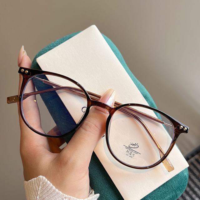 Aisyi-Round Frame Sunglasses