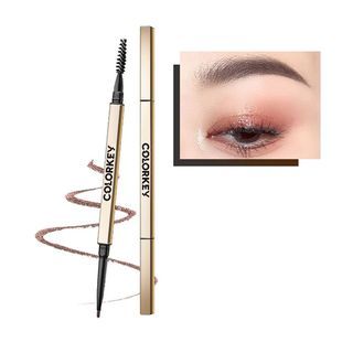 COLORKEY - Dual Ends Eyebrow Pencil- Flat Core