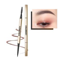 COLORKEY - Dual Ends Eyebrow Pencil- Flat Core