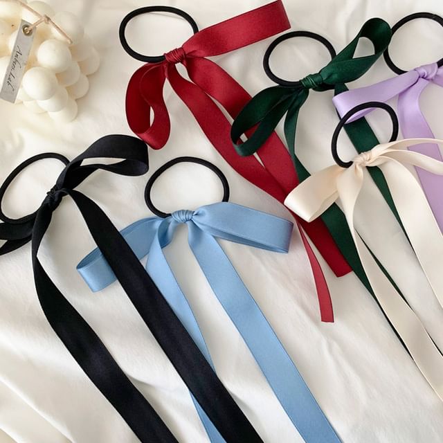 Koi Kawaii - Ribbon Bow Hair Tie | YesStyle