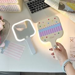 Mpowtech Reise-Makeup-Spiegel Mit LED-Beleuchtung – Faltbar, 8 LEDs, Kompakt Für Handtasche