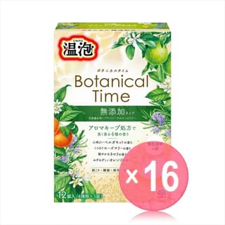 EARTH - ONPO Warm Foam Botanical Time Bath Tablet (x16) (Bulk Box)