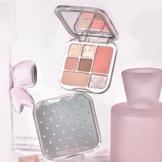 GOGO TALES - Handy Girlish Heart 7-color Eyeshadow Palette - 4 Types