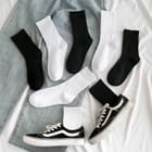 Mimiyu - Set Of 5 Pairs: Plain Socks