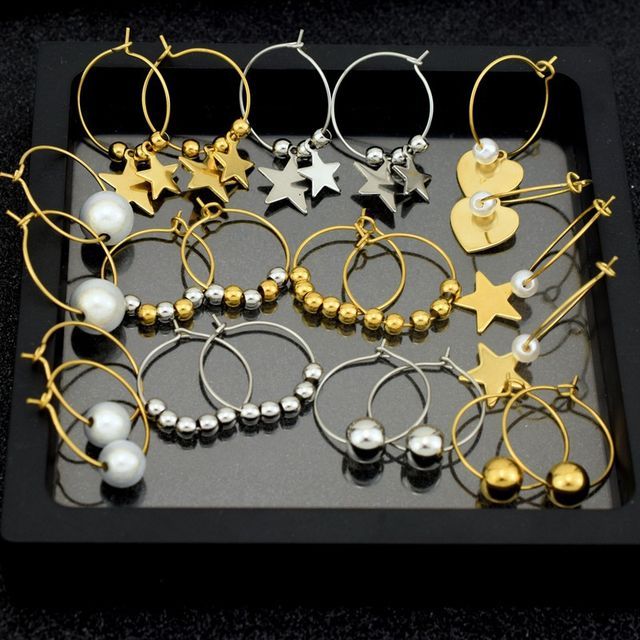 Juanitro-Hoop Drop Earring