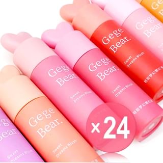 Gege Bear - Sweet Dream Blusher - (4-7) (x24) (Bulk Box)