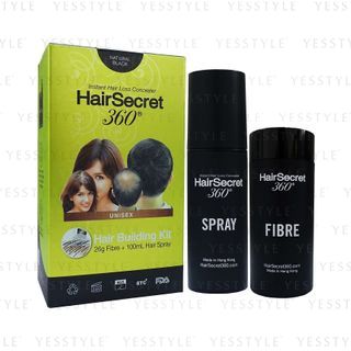 HairSecret 360 - Hair Building Kit - 7 Types