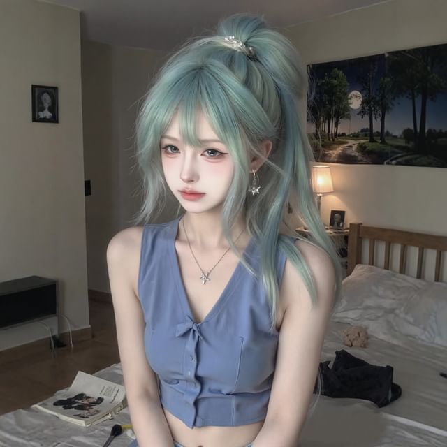Jellyfish-Long Full Wig - Straight