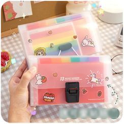 Momoi - Plastic Document Pocket Folder Momoi - Plastic Document Pocket Folder