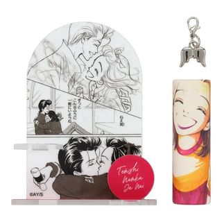 SHOBIDO - Tenshi Nanka Ja Nai Lip Balm & Stand Set Red