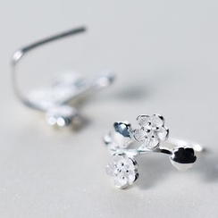 A’ROCH - Boucles d’oreilles fleur en argent 925 A’ROCH - Boucles d’oreilles fleur en argent 925