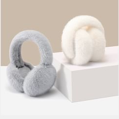 Ear Warmers Fluffy Plain – Daiso Japan Middle East