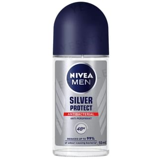 NIVEA - Men Silver Protect Deodorant Roll On Indonesia Edition