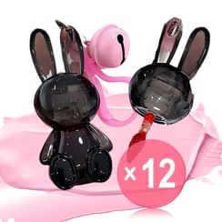 Gege Bear - Black Rabbit Water Gloss Lip Glaze - 1-3 (x12) (Bulk Box)