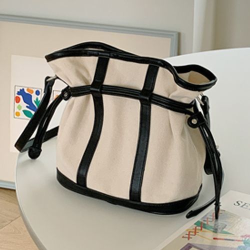 FROMBEGINNING - Padded Tote Bag with Strap