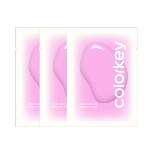 COLORKEY-Clear Makeup Remover Wipe