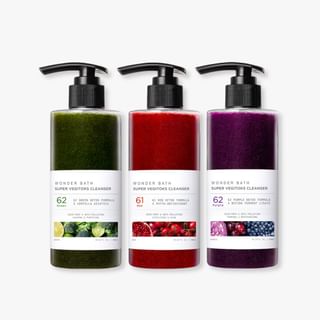 WONDER BATH - Super Vegitoks Cleanser - 3 Types