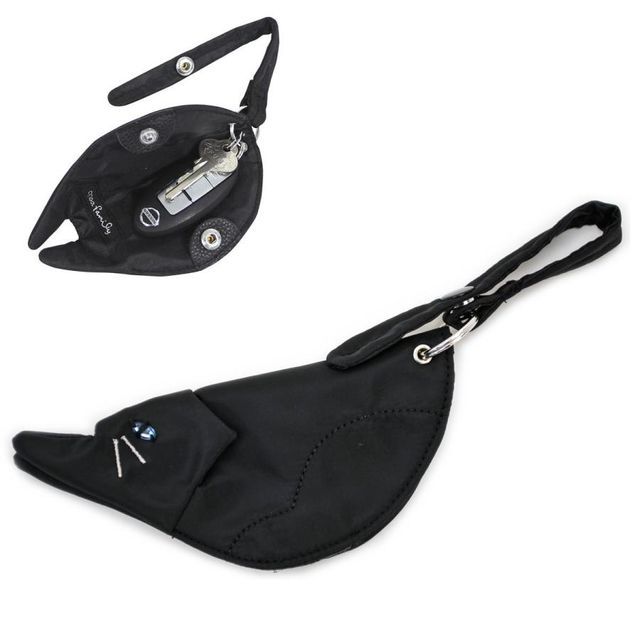 noafamily-Cat Key Case Black