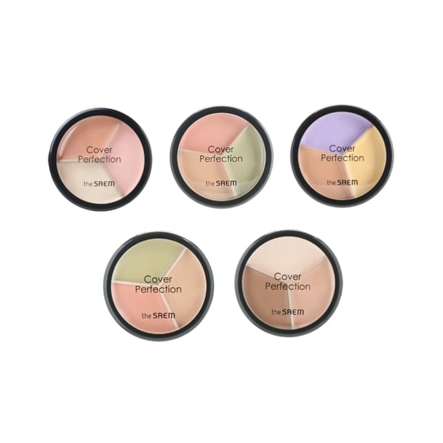  THESAEM Cover Perfection Triple Pot Concealer 01